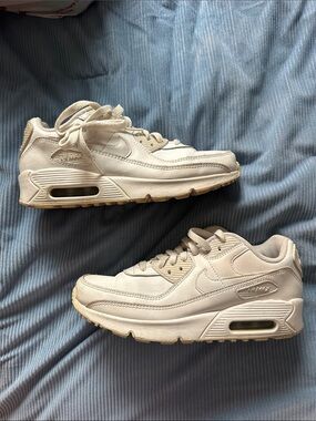 Nike Air Max 90 Off-White Leather Sneakers